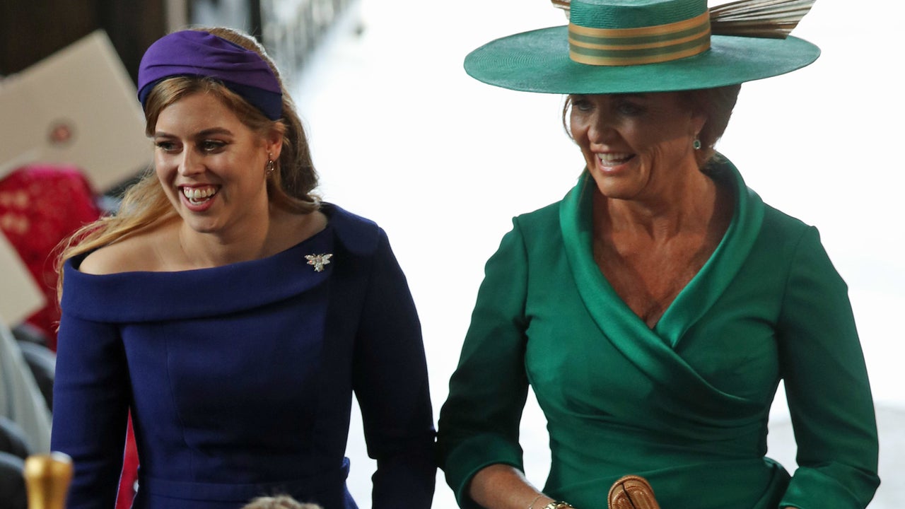 Princess Beatrice and Sarah Ferguson