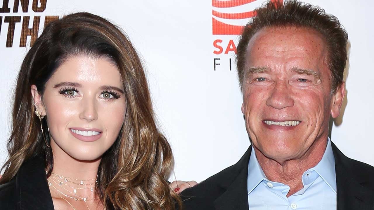 Katherine and Arnold Schwarzenegger