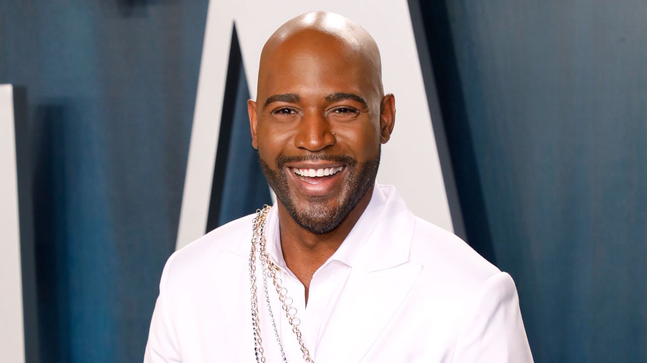 Karamo Brown at the 2020 Vanity Fair Oscar Party