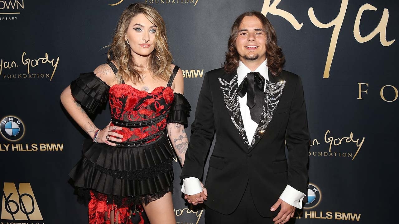 Paris Jackson and Prince Jackson attend the Ryan Gordy Foundation "60 Years of Motown" Celebration at the Waldorf Astoria Beverly Hills on November 11, 2019 in Beverly Hills, California.