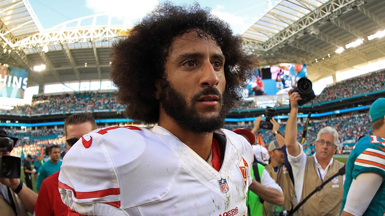 Colin Kaepernick of the San Francisco 49ers in 2016