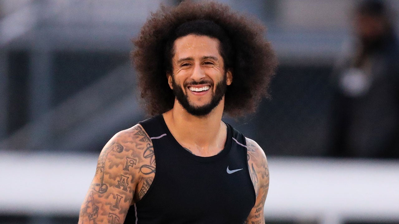 Colin Kaepernick at 2019 NFL workout 