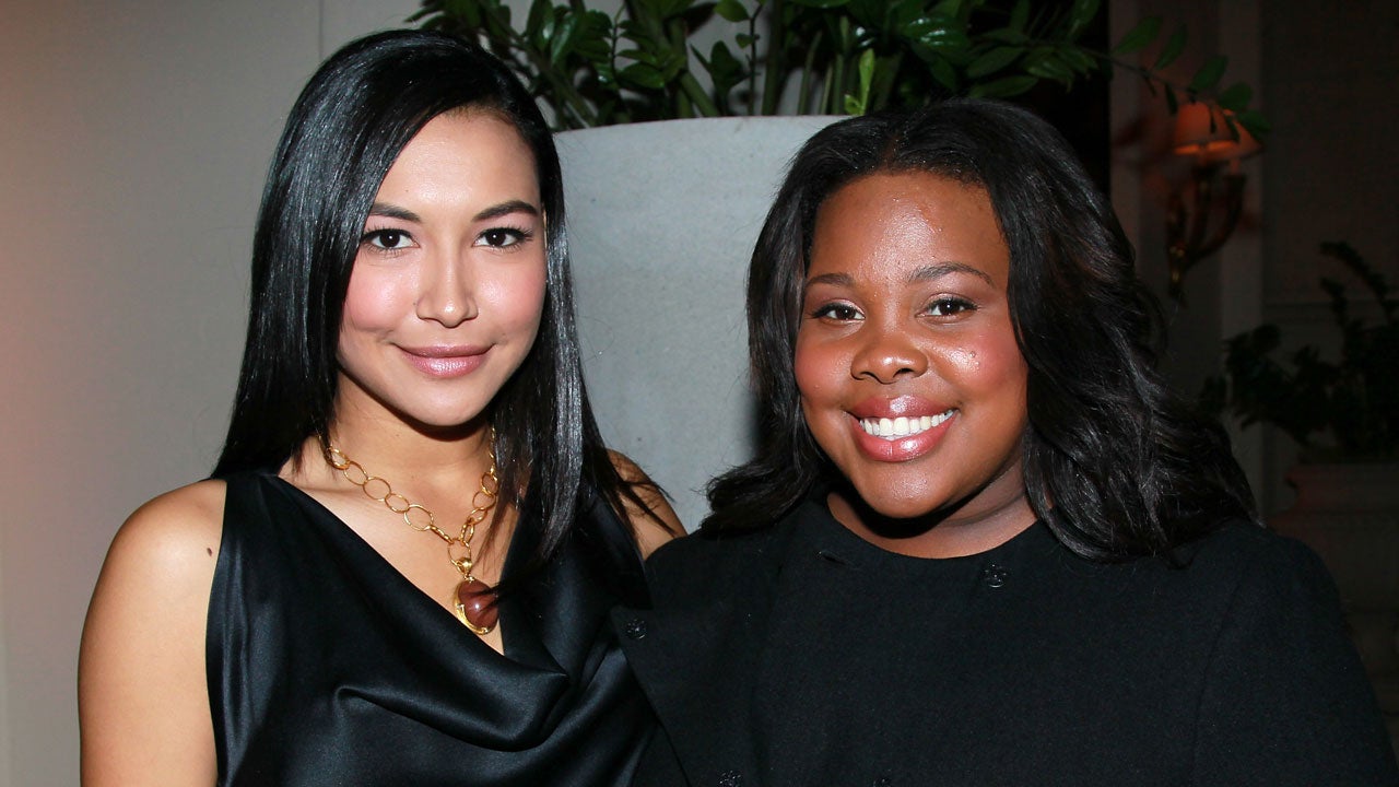 Naya Rivera and Amber Riley