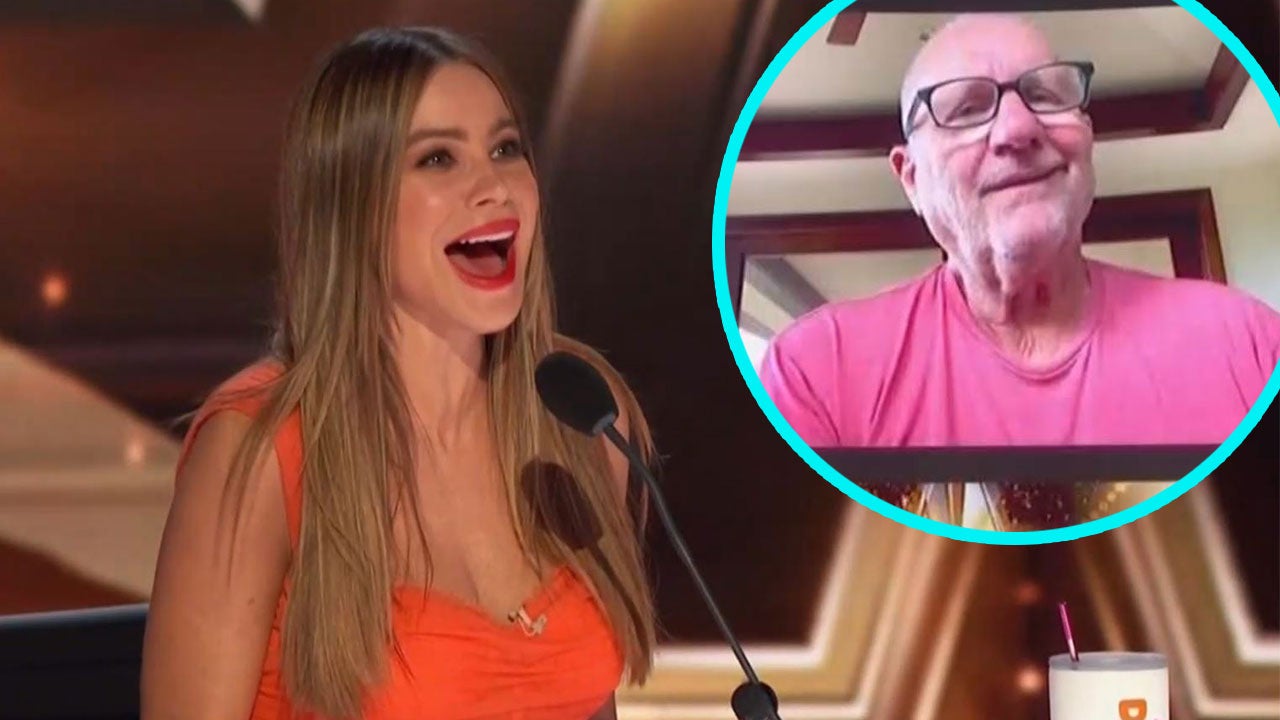 Sofia Vergara and Ed O'Neil on 'The Masked Singer'