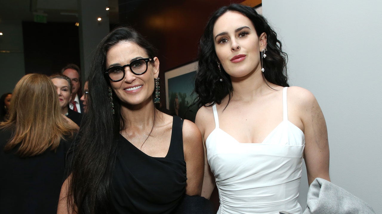 Demi Moore and Rumer Willis