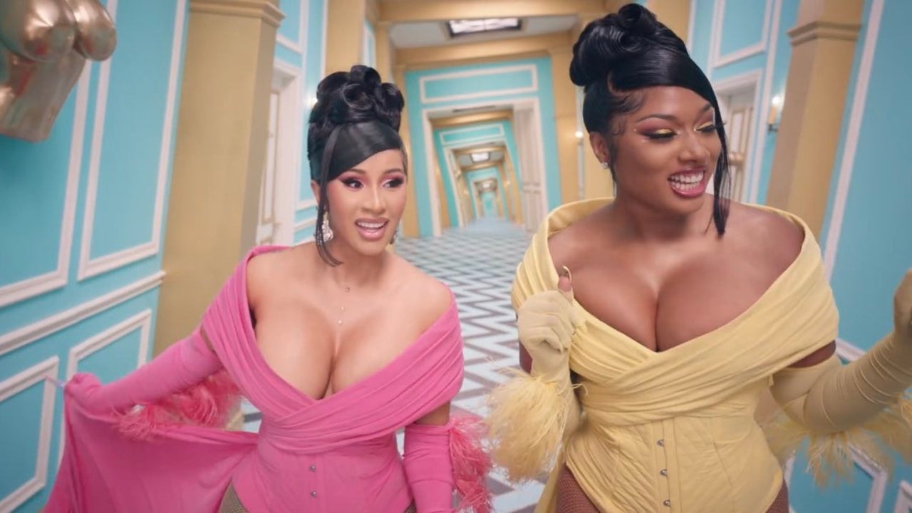 cardi b megan thee stallion wap video