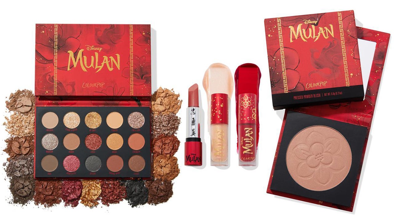 Limited Edition good Disney Mulan Colourpop PR Makeup Collection Set