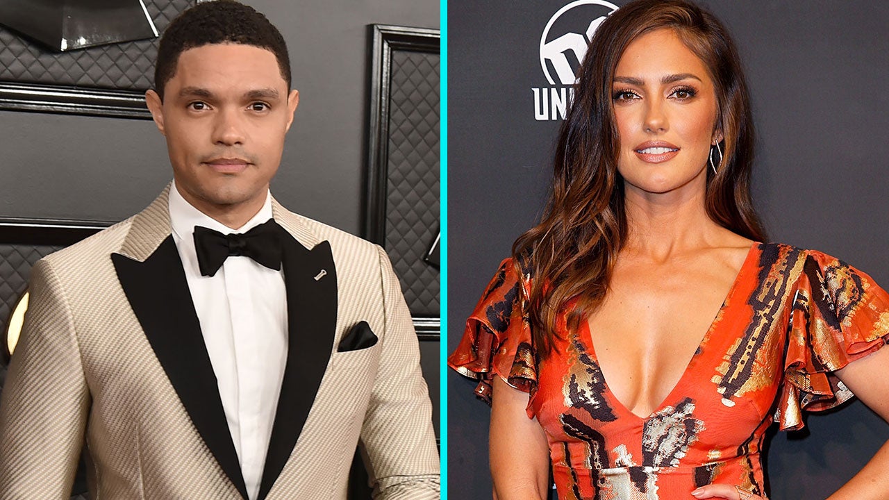 Trevor Noah and Minka Kelly