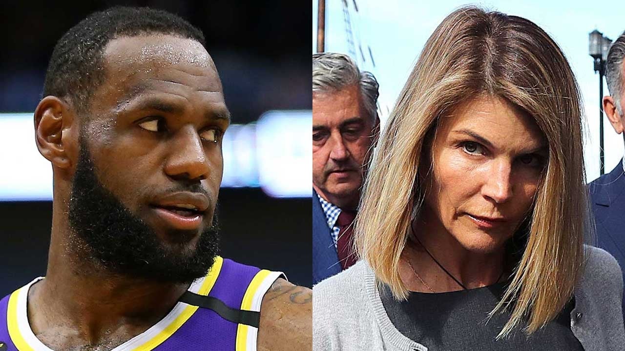 LeBron James and Lori Loughlin