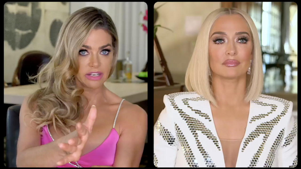 Denise Richards and Erika Jayne face off on part three of 'The Real Housewives of Beverly Hills' season 10 reunion.