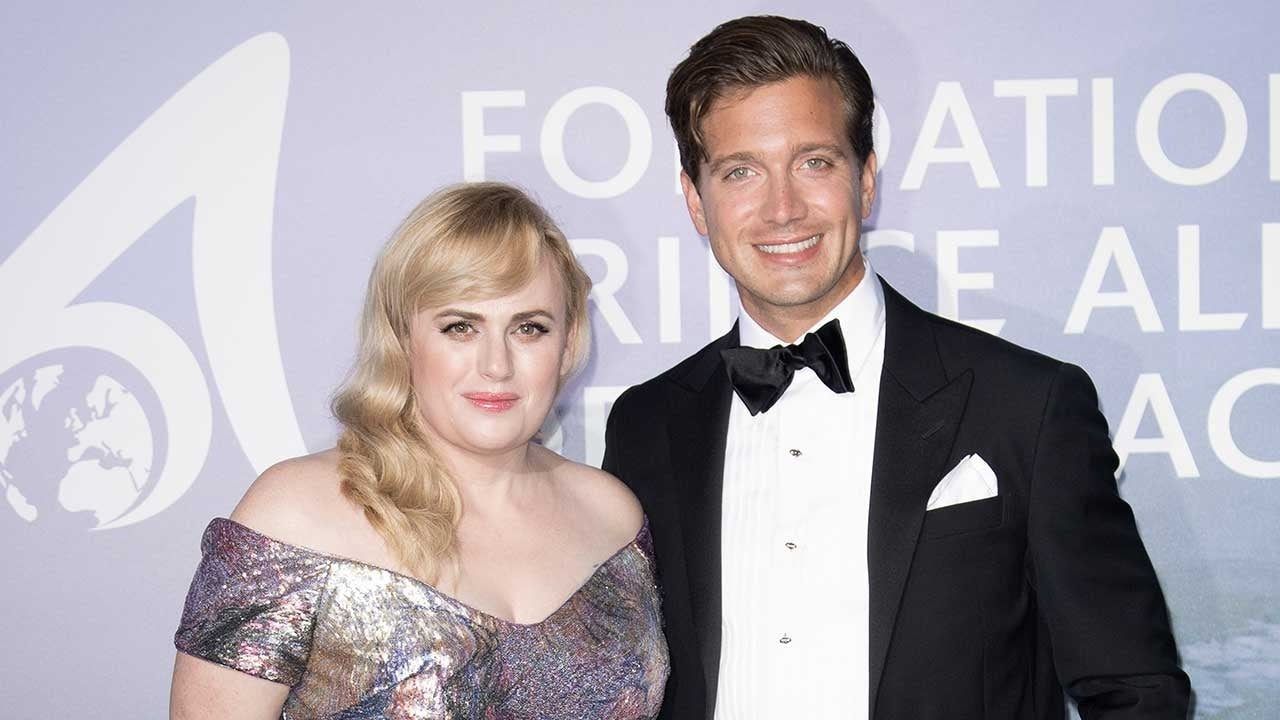 Rebel Wilson and Jacob Busch