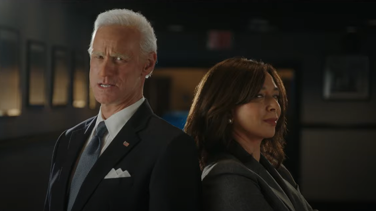 SNL: Jim Carrey as Joe Biden, Maya Rudolph as Kamala Harris