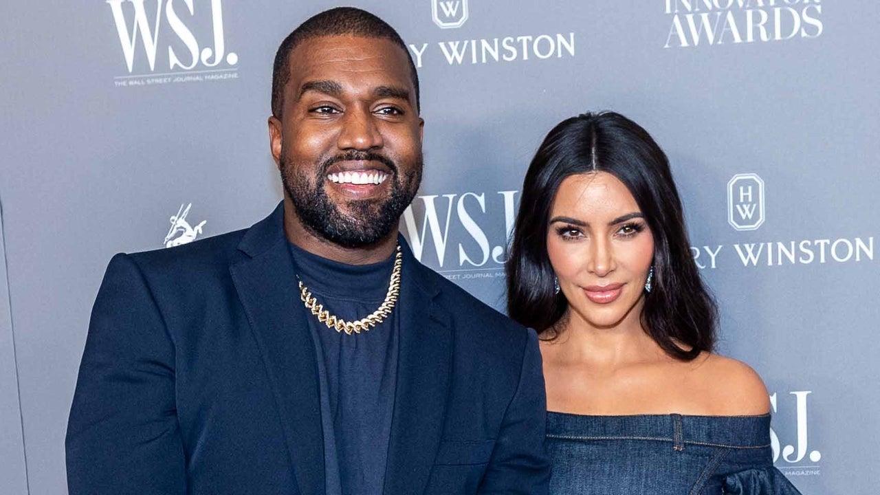 Kanye West and Kim Kardashian West Getty