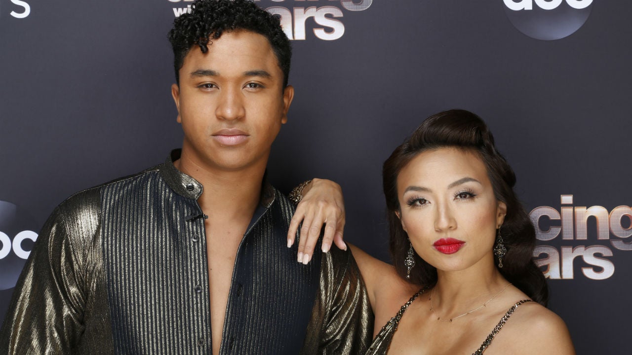 Brandon Armstrong and Jeannie Mai