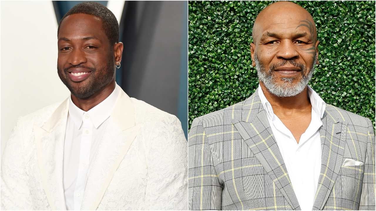 Dwyane Wade Mike Tyson Split