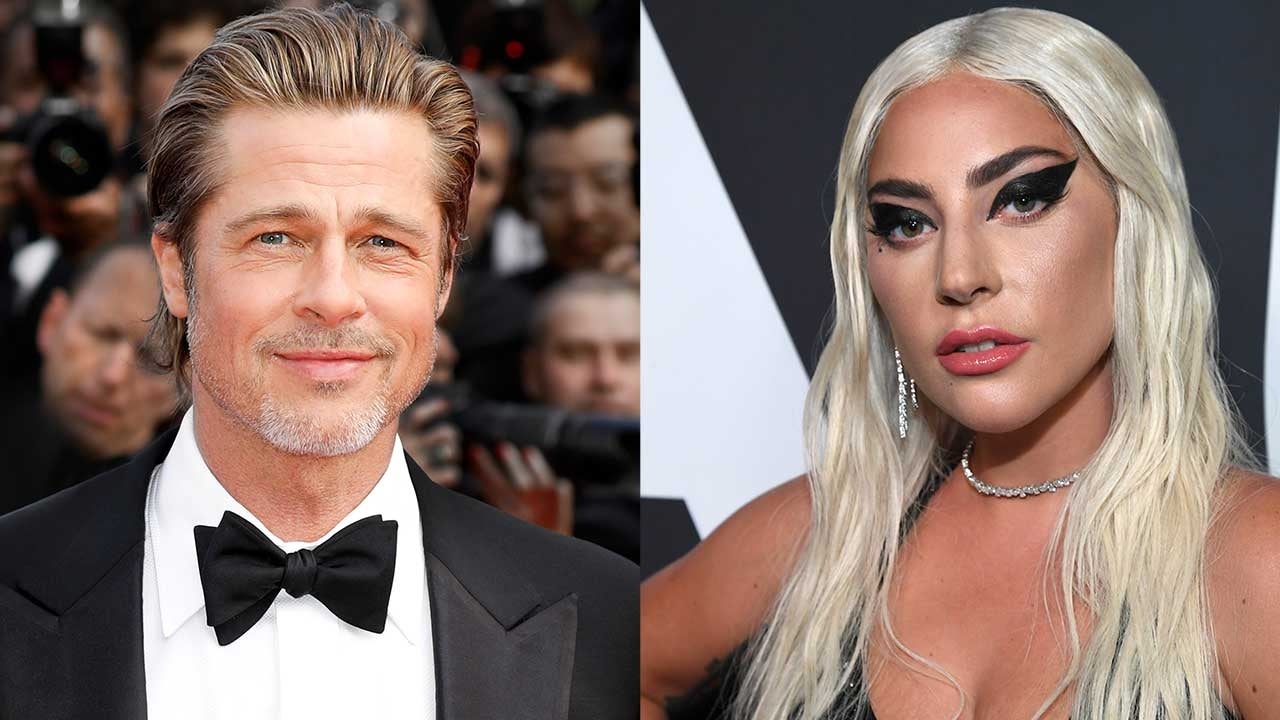 Brad Pitt and Lady Gaga