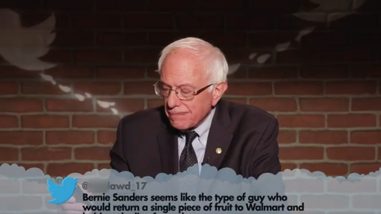 Bernie Sanders Mean Tweets