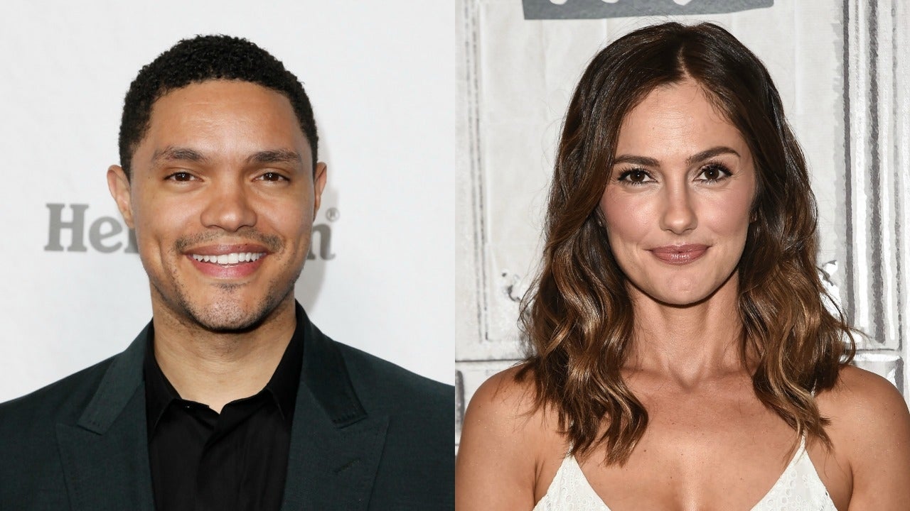 Trevor Noah and Minka Kelly