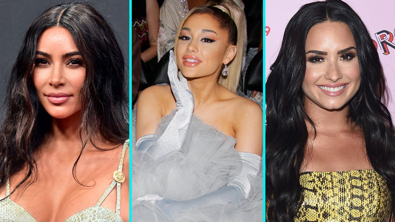 Kim Kardashian, Ariana Grande, Demi Lovato