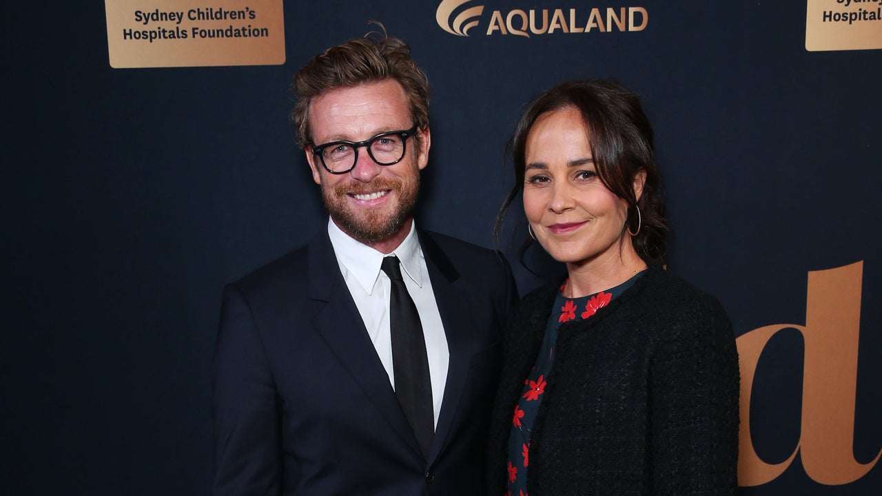 Simon Baker and Rebecca Rigg