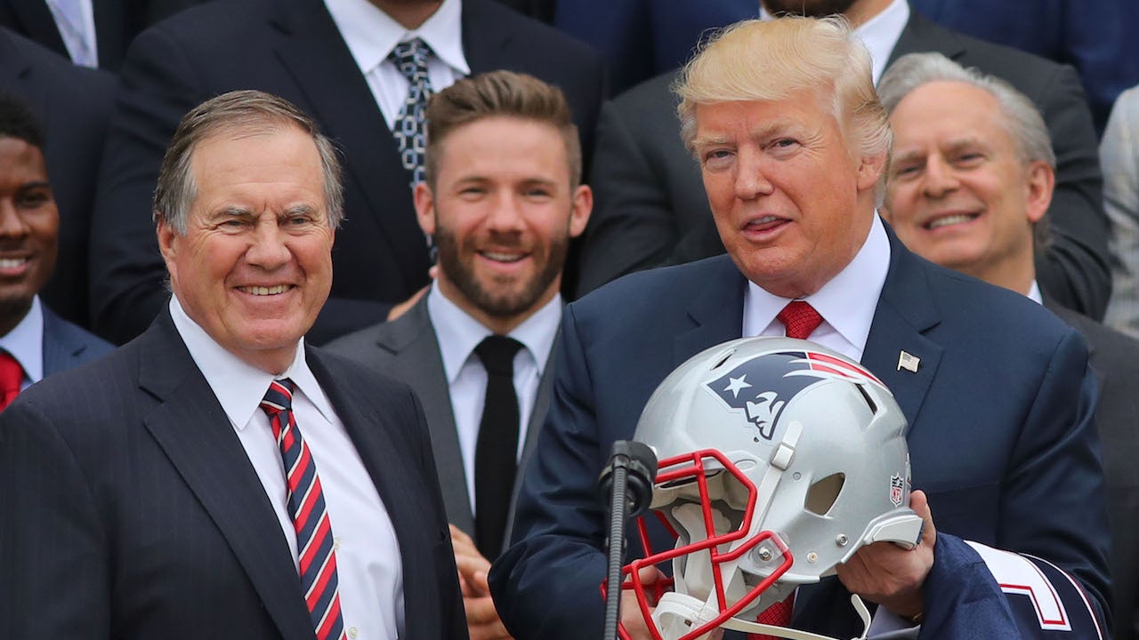 Bill Belichick and Donald Trump