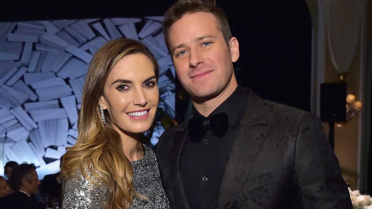 Elizabeth Chambers and Armie Hammer