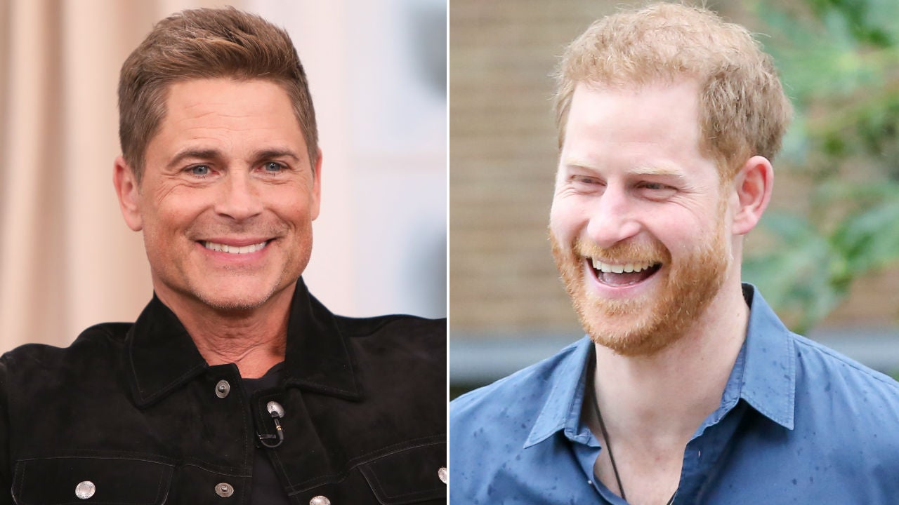 Rob Lowe and Prince Harry