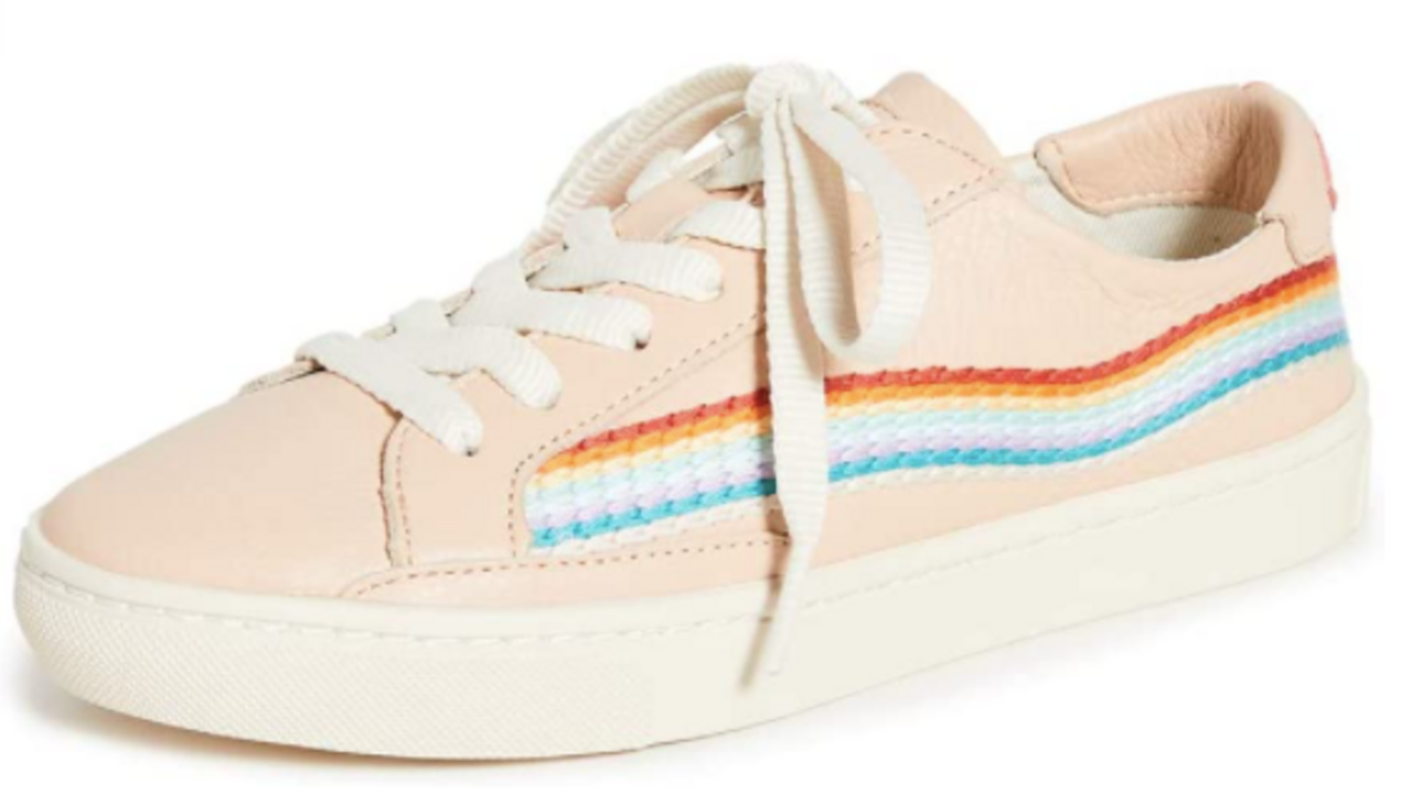 Soludos Women's Rainbow Wave Sneakers