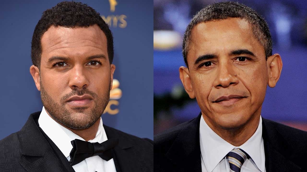 O-T Fagbenle and Barack Obama