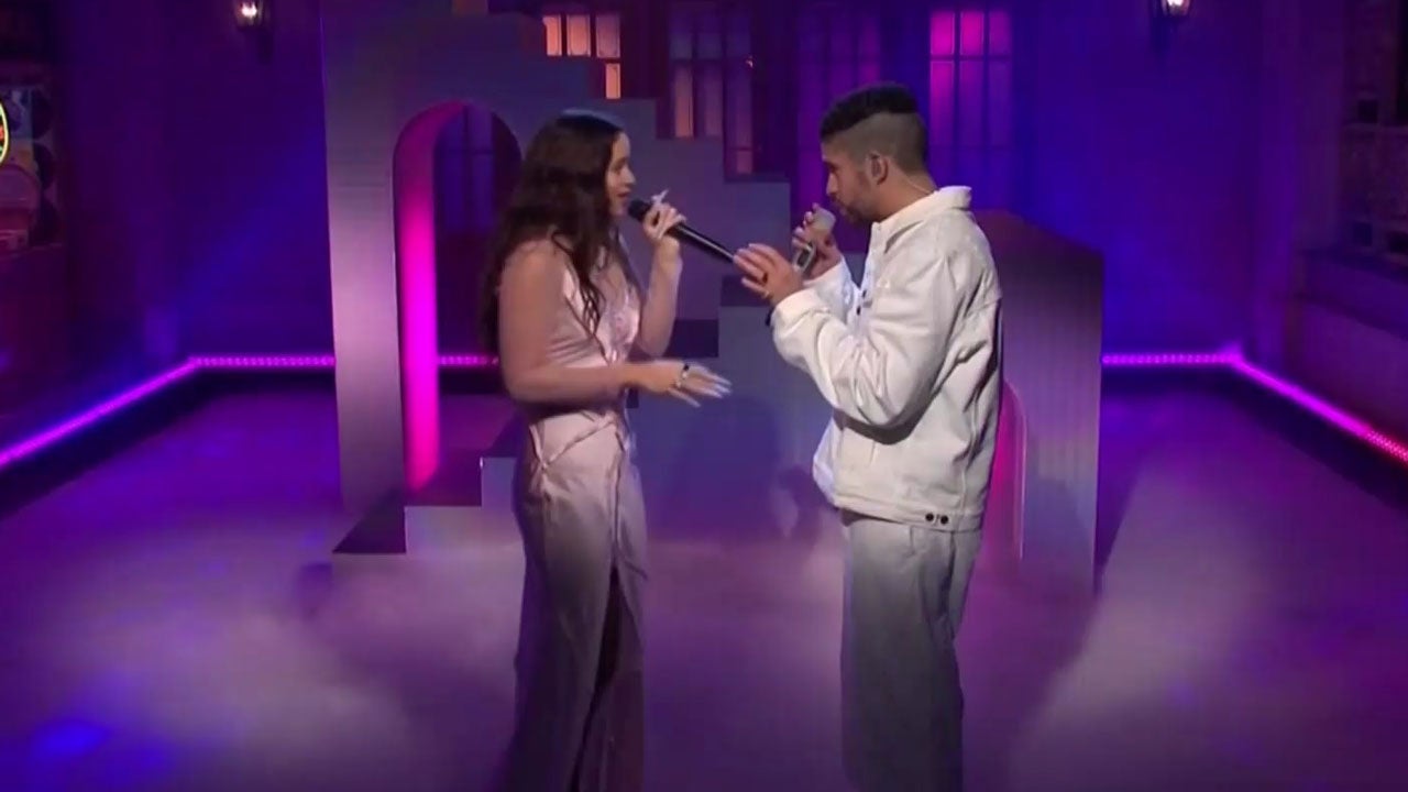 Rosalia and Bad Bunny on 'Saturday Night Live'