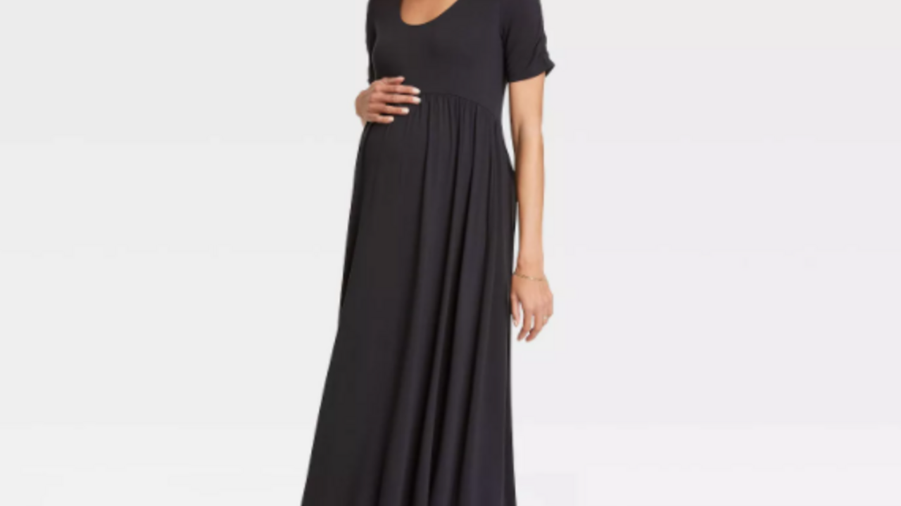  HATCH Collection  Maternity Full-Length Dress
