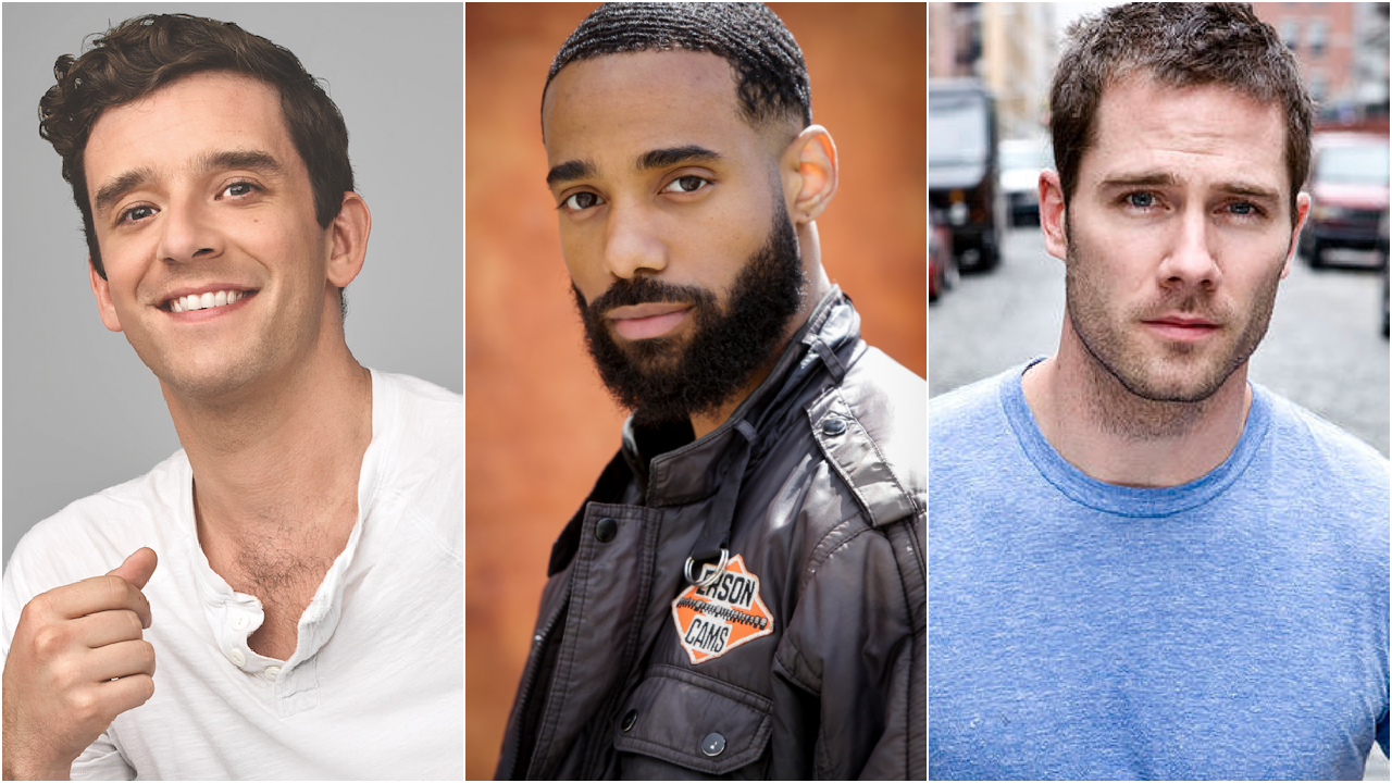 Michael Urie, Philemon Chambers and Luke Macfarlane Split