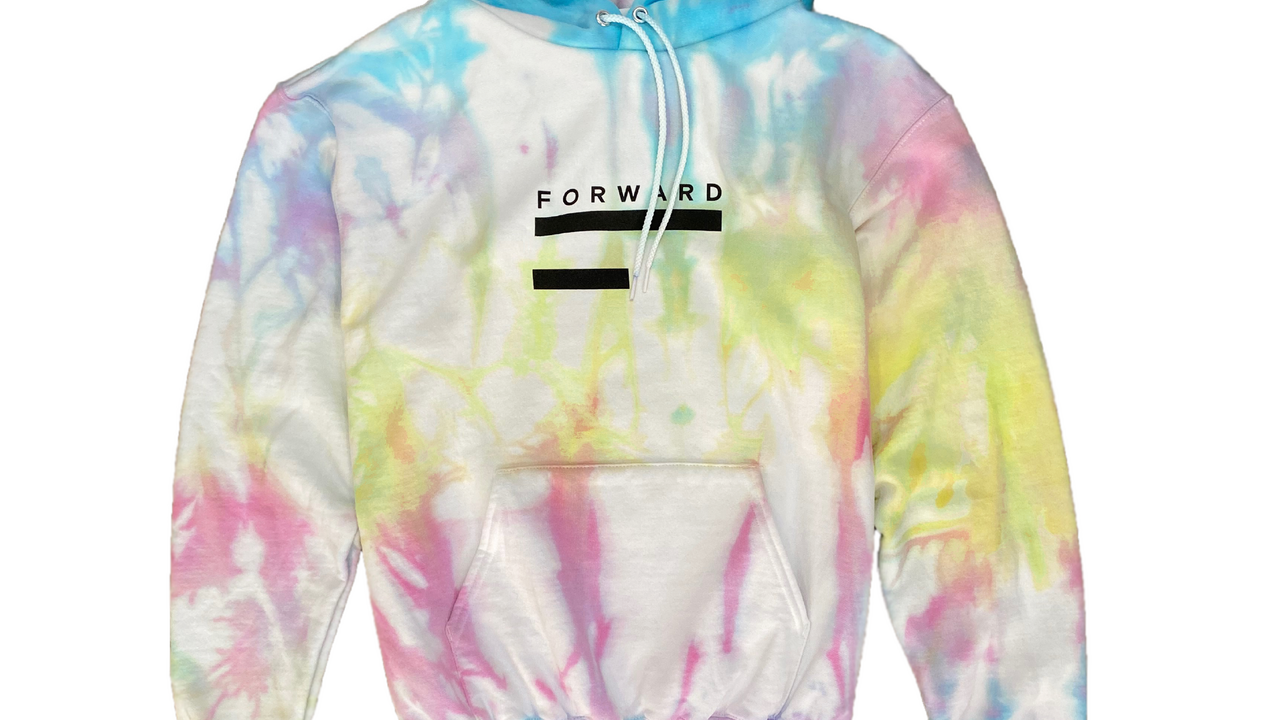 Forward tie best sale dye hoodie