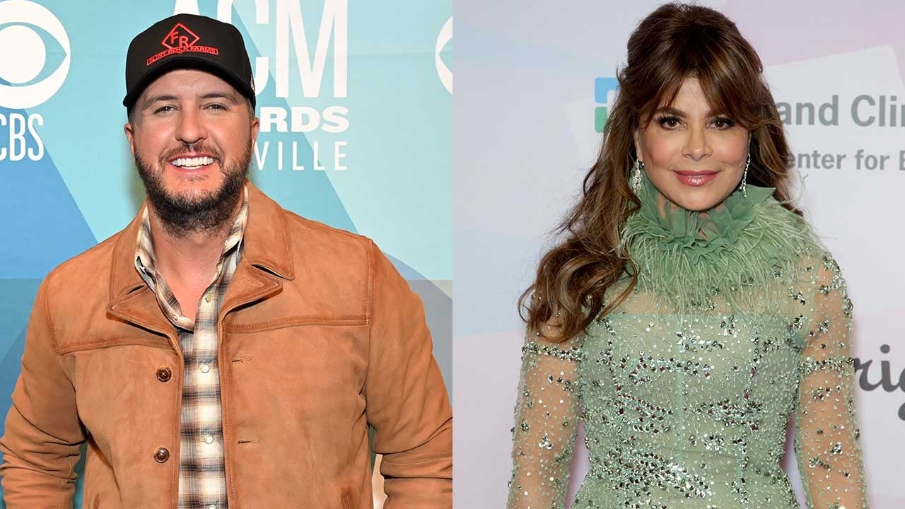 Luke Bryan and Paula Abdul