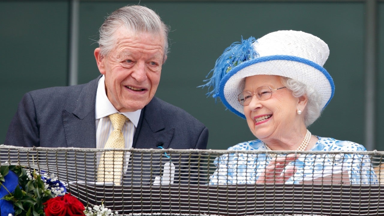Sir Michael Oswald and Queen Elizabeth