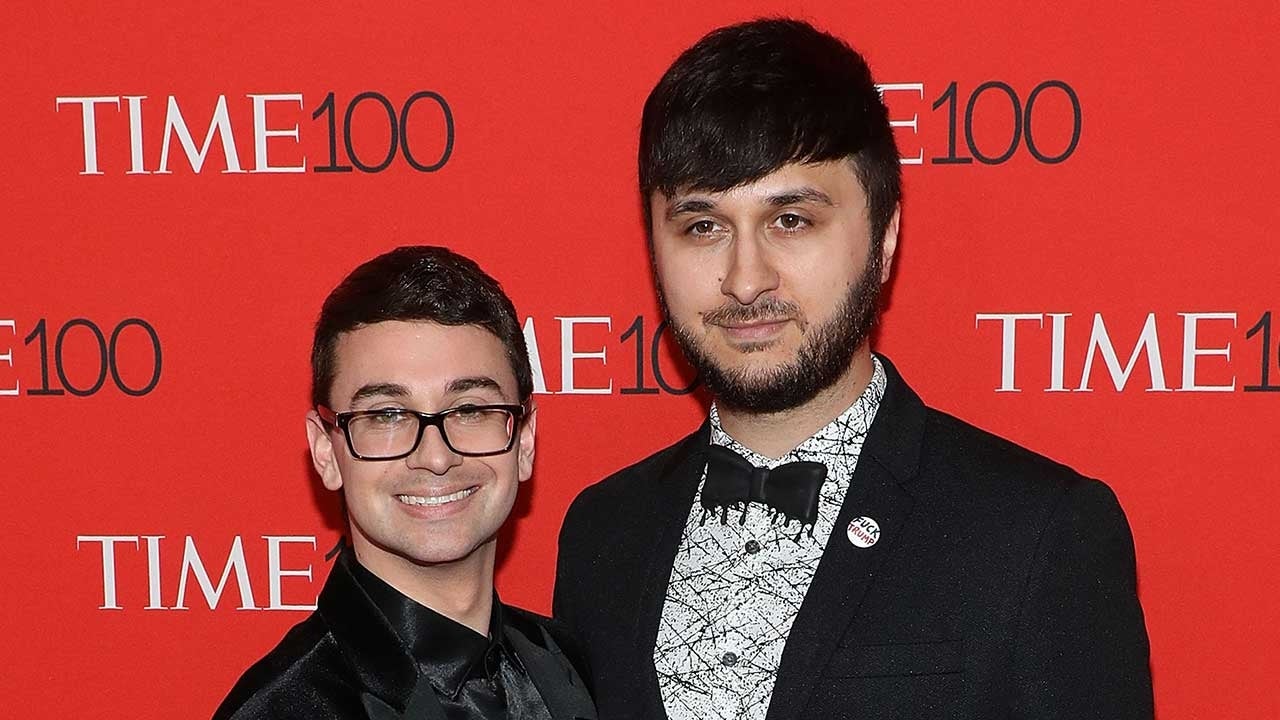 Christian Siriano and Brad Walsh