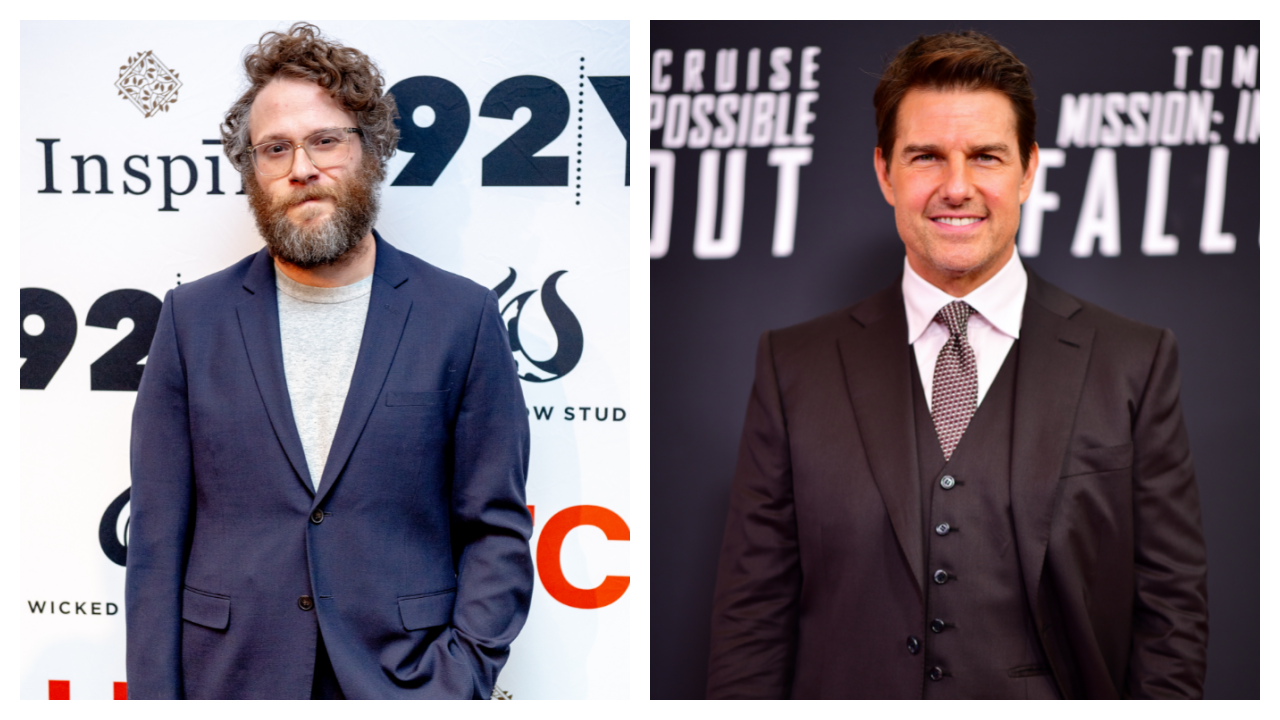 Seth Rogen and Tom Cruise