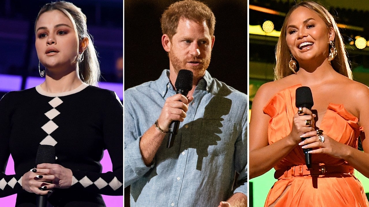 Selena Gomez, Prince Harry, and Chrissy Teigen