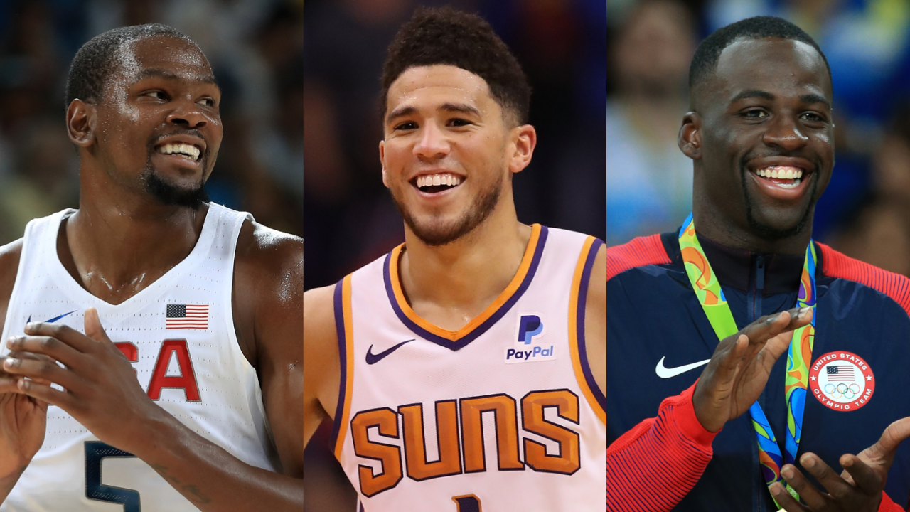 team usa basketball kevin durant devin booker draymond green