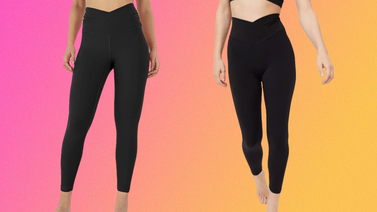Are high-waist leggings not your style? Try these mid-waist cross-waistband  flare pants made with our bestselling Second SKN Fabric… | Instagram