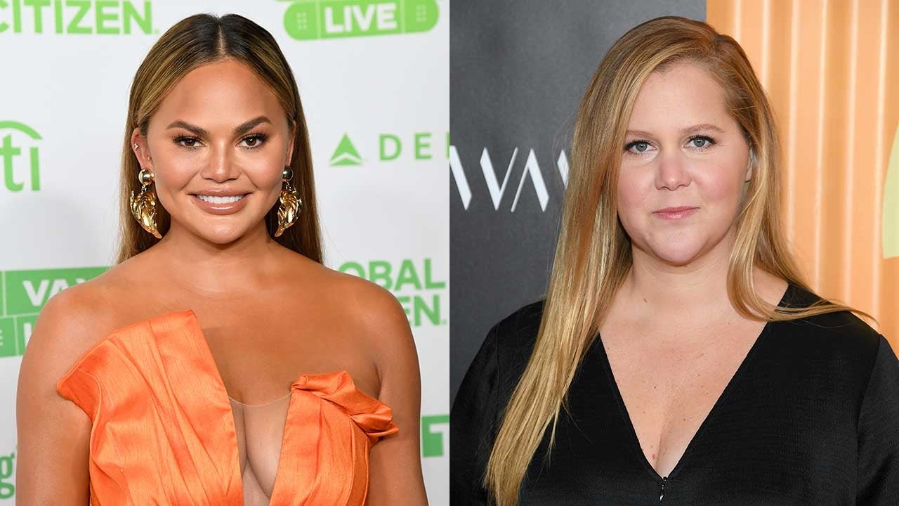 Chrissy Teigen and Amy Schumer