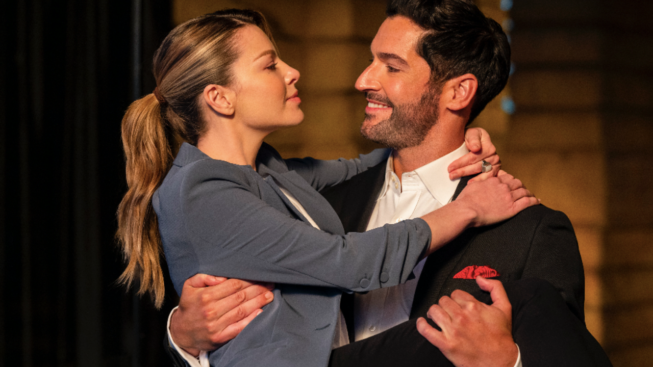 tom ellis and Lauren German in Lucifer 