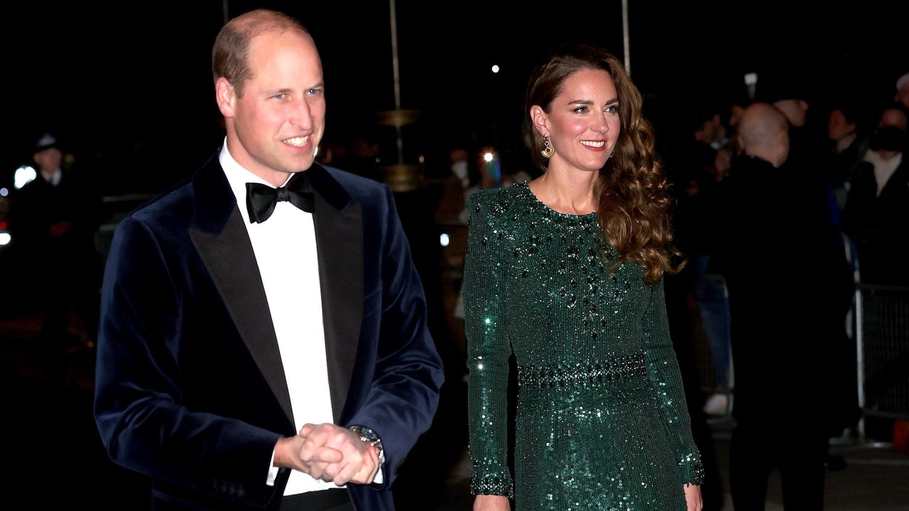 Prince William and Kate Middleton on Royal date night.