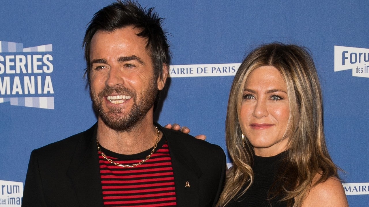 Jennifer Aniston and Ex Justin Theroux Dine in NYC and She Leaves