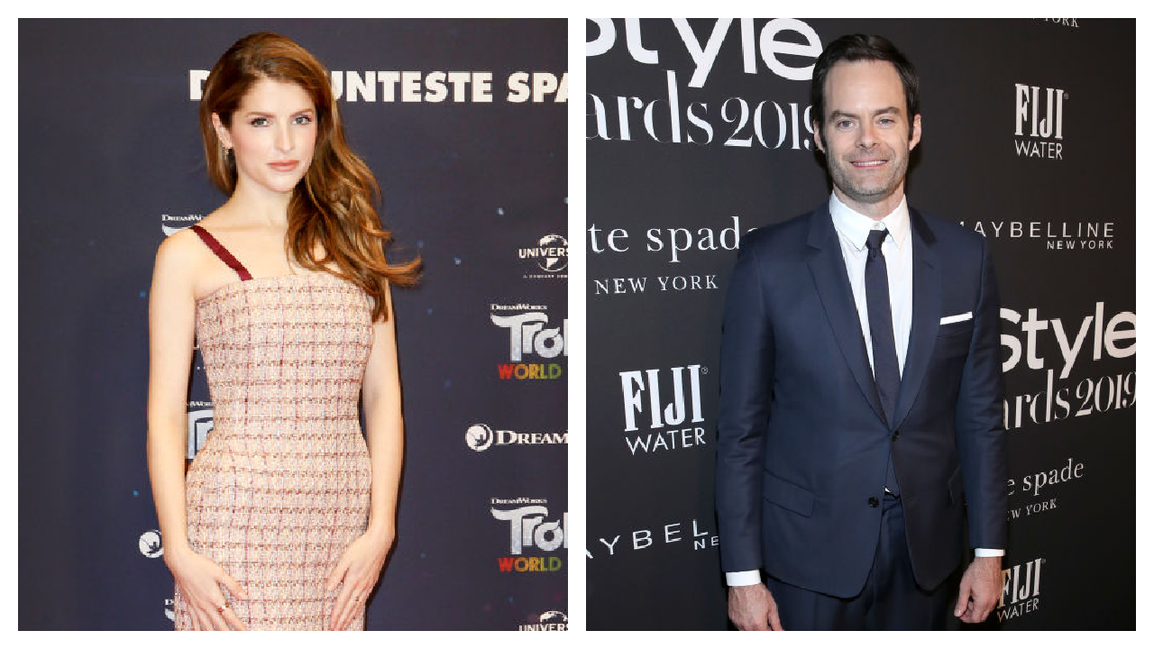 Anna Kendrick and Bill Hader