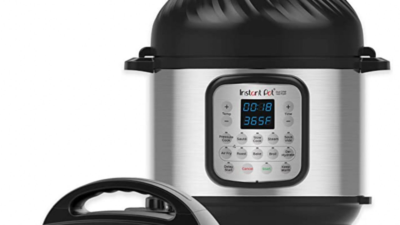 Instant Pot Crisp plus air fryer is on sale today during Walmart's Prime  Day-like sale - CBS News