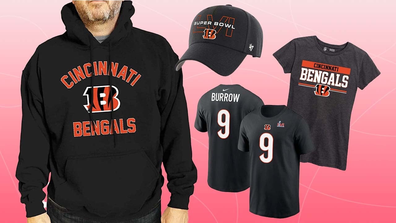 Cincinnati Bengals Merch for the Big Game: Fan-Favorite Jerseys, Hats and  Team Gear
