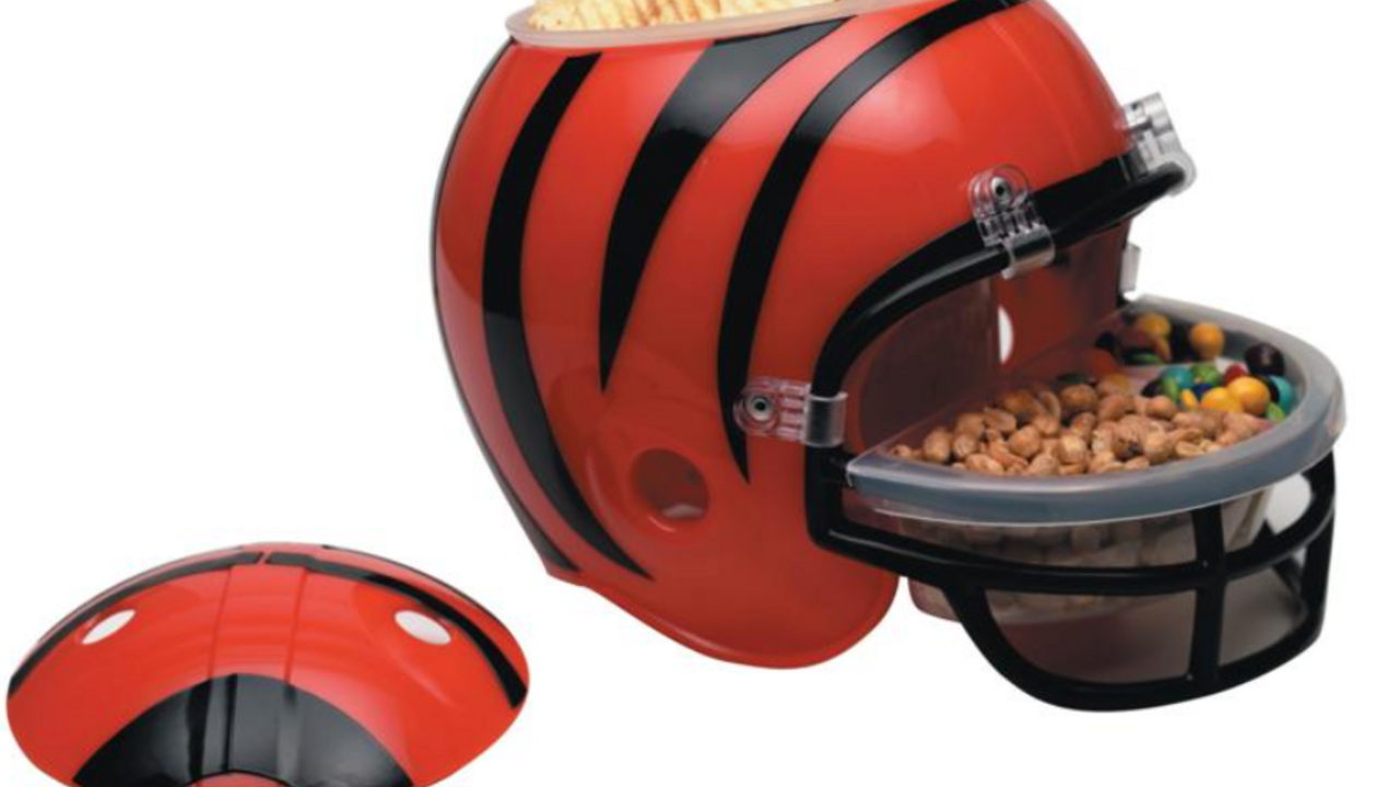 Cincinnati Bengals Snack Helmet