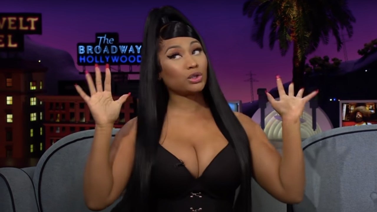 Nicki Minaj Does Impressive Adele Impression, Talks Motherhood |  Entertainment Tonight