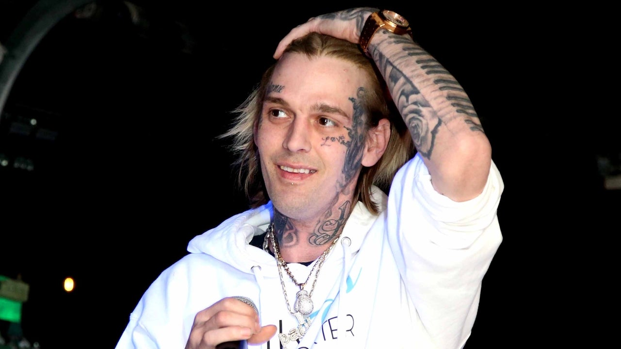 Aaron Carter Gets Giant Butterfly Face Tattoo In Honor Of His Late ...